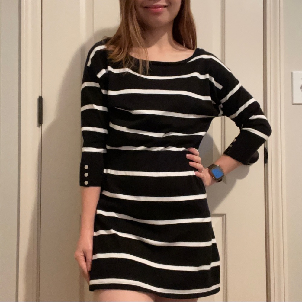 White House Black Market Stripped Dress